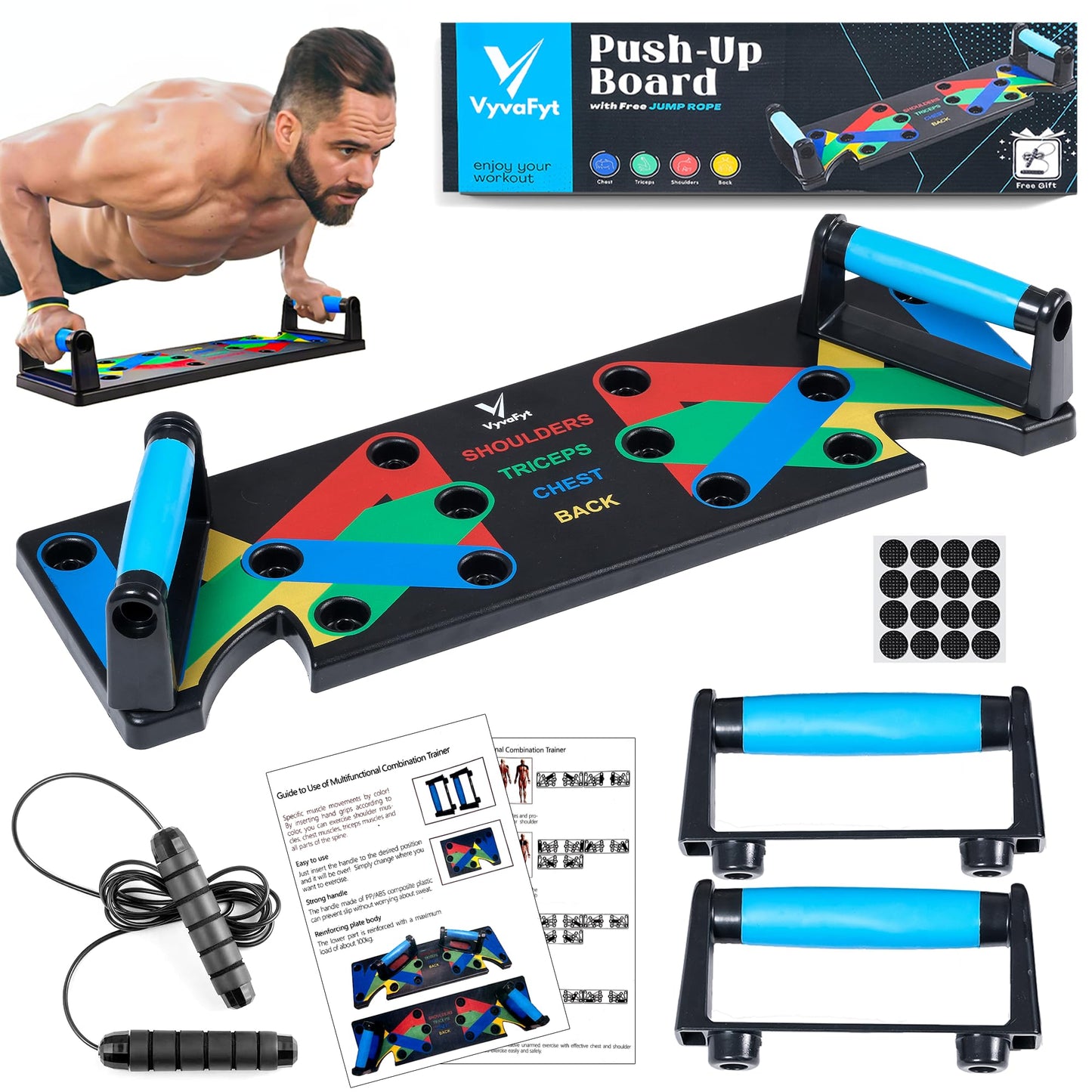Multi-Function Push-Up Board