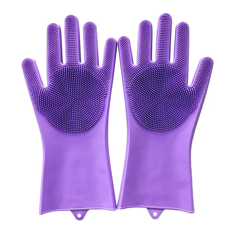 Magic Silicone Dishwashing Gloves