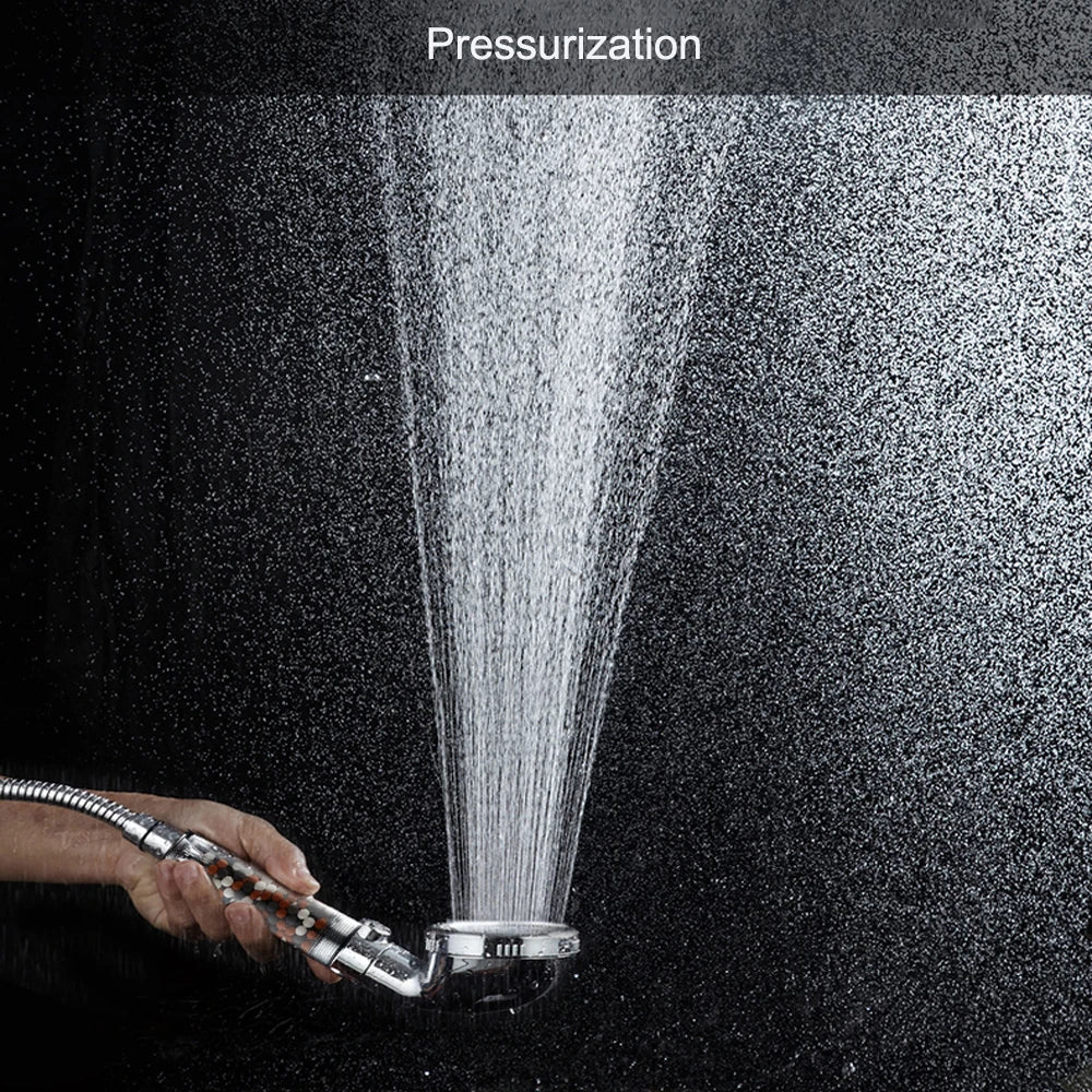 3-Mode Shower Head with Water Purifier