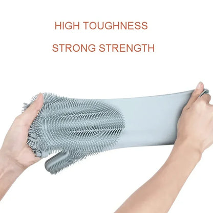 Magic Silicone Dishwashing Gloves