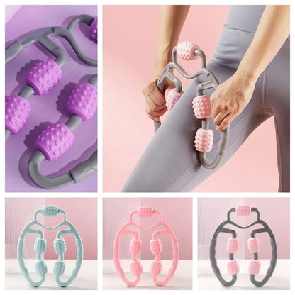 U-Shape 360° Massage Roller – Full Body Relief