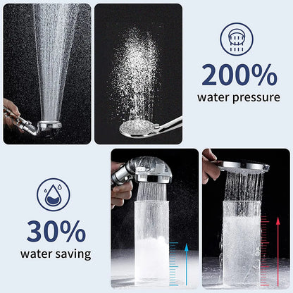 3-Mode Shower Head with Water Purifier
