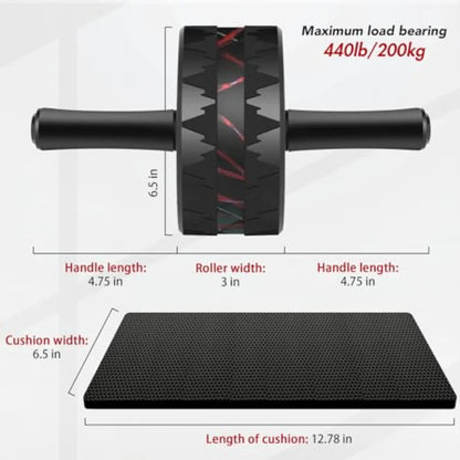 Dual Wheel Ab Roller