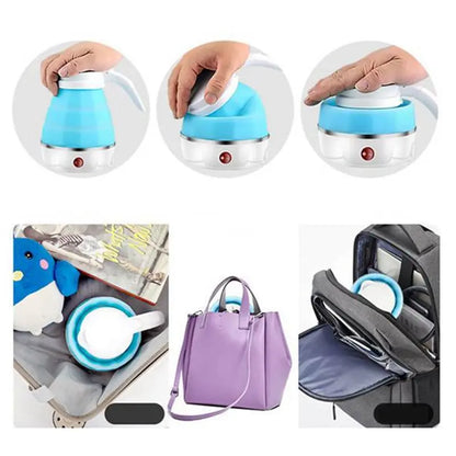 Portable Foldable Silicone Electric Kettle