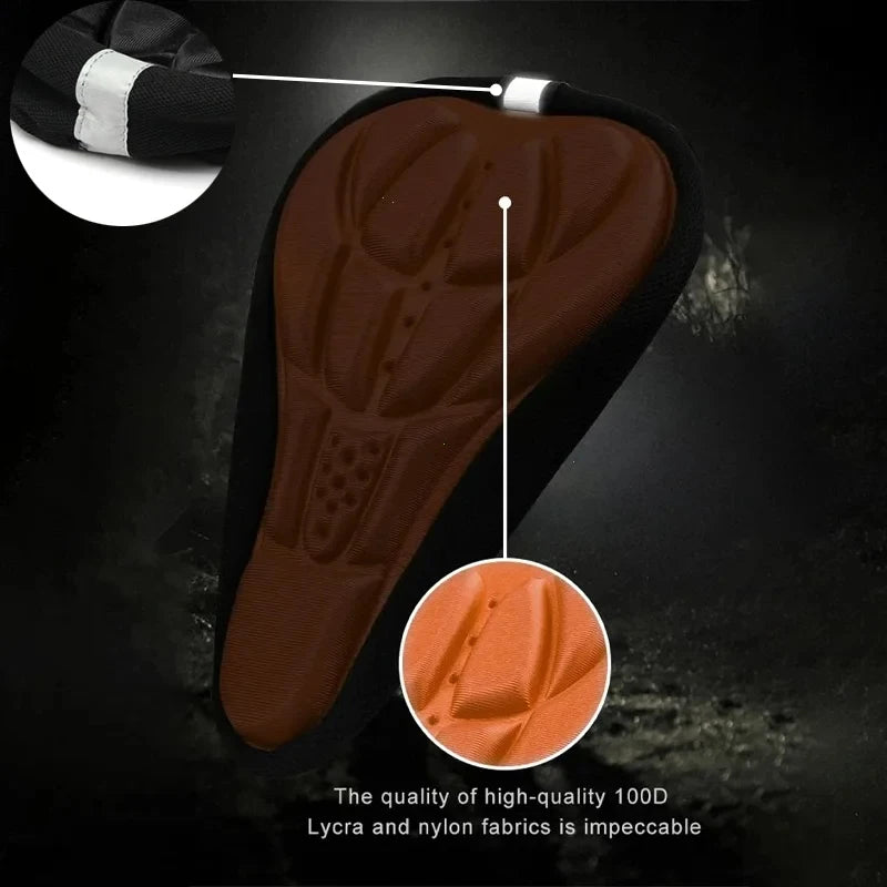 3D Gel Bike Seat Cushion Cover