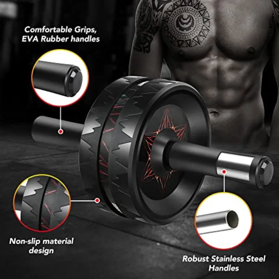 Dual Wheel Ab Roller