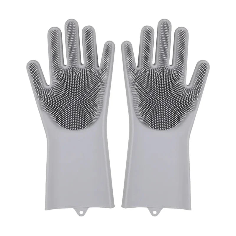Magic Silicone Dishwashing Gloves