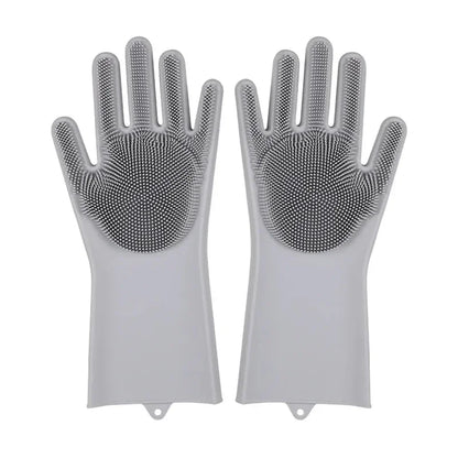 Magic Silicone Dishwashing Gloves