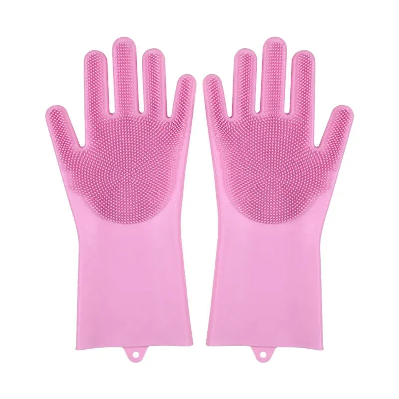 Magic Silicone Dishwashing Gloves